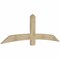 Ekena Millwork Bellingham Rough Sawn Timber Gable Bracket, Douglas Fir, 84"W x 28"H x 2"D x 6"F, 8/12 Pitch GBW084X28X0206BEL00RDF - alternate 3